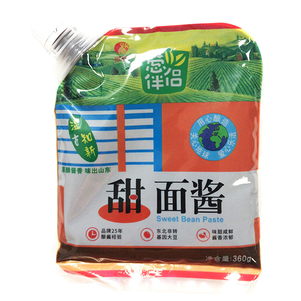 (Expire: 2026-10-24) CBL SWEET BEAN SAUOE 360g 葱伴侣甜面酱(吸嘴装)360g