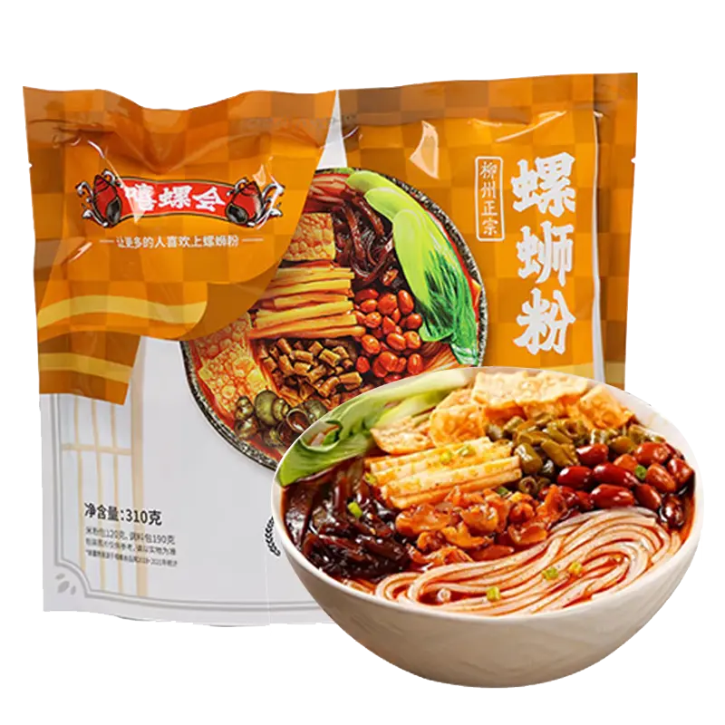 (Expire: 2026-10-26) XI LUO HUI-INSTANT VERMICELLI (SPICY FLAVOUR) 310G 嘻螺会麻辣味螺蛳粉310g