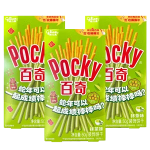 Glico Pocky Matcha Flavour 50g x3  [三包装] 格力高百奇抹茶50g x3