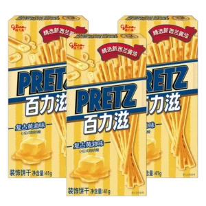 Glico Pretz Retro Butter Flavour Biscuit Sticks 41g x3 [三包装] 格力高百力滋黄油味饼干41g x3