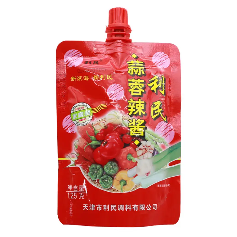 LM Brand Garlic Chili Sauce 125g 利民蒜蓉辣酱125g