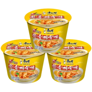 MK BOWL NOODLE PORK RIBS &ONION 105g x3 [三桶装] 康师傅葱香排骨面(桶装)105g x3