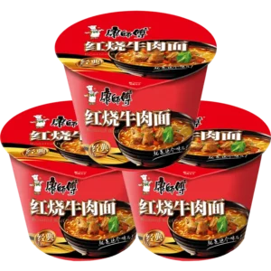 MK ROASTED BEEF BWL NDL 113g x3 [三桶装] 康师傅红烧牛肉面(桶装)113g x3