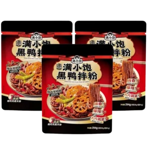 MXB Spicy & Black Duck Flavour Vermicelli 294gx3 [三包装] 满小饱黑鸭拌粉294gx3