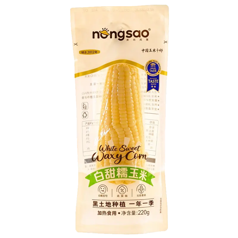 NS Sweet & Waxy Corn-White 220g 农嫂糯玉米白色220g