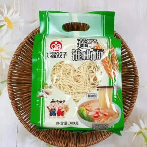 SZ Brand Lotus Yam Noodle 380g 双子莲子淮山面380g