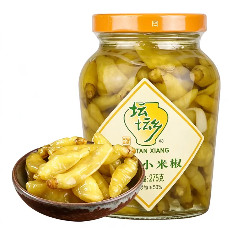 TTX Brand Xiaomi Green Chilli 275g 坛坛香精制小米辣275g