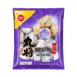 WJ Fried Taro Fish Ball 200g 香源丸将炸香芋鱼丸200g