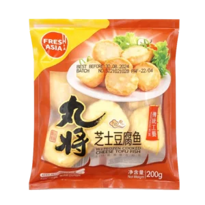 WJ SEASONED MINCED FISH WITH CHEESE 200g 香源丸将芝士豆腐鱼200克
