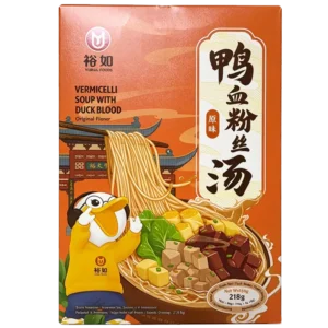 YR Duck Blood and Vermicelli Soup -Original 218g 裕如鸭血粉丝汤原味218g