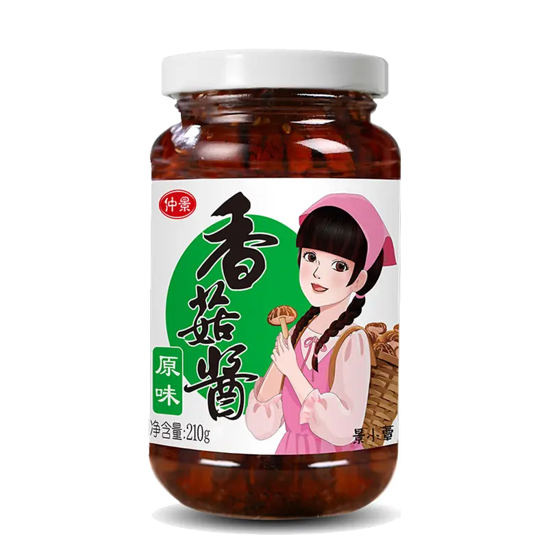 ZJ Mushroom Sauce Orignal Flavour 210g 仲景原味香菇酱210g